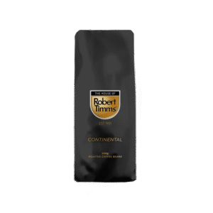 Robert Timms Continental – Roasted Coffee Beans 500g
